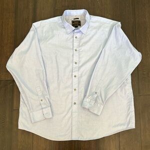 Jos.A Bank Reserve XXL Periwinkle Long Sleeve Shirt